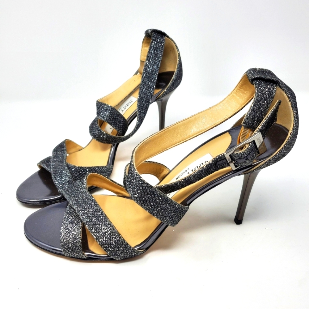 Jimmy Choo Pewter Pumps